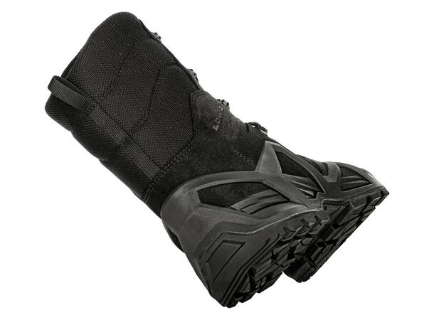 LOWA ZEPHYR MK2 GTX HI Svart 7,5 Hög polis- och militärkänga med Gore-Tex 