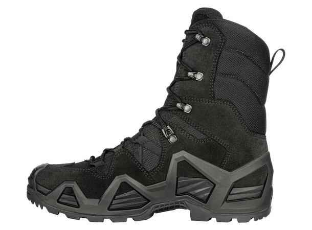 LOWA ZEPHYR MK2 GTX HI Svart 7,5 Hög polis- och militärkänga med Gore-Tex 