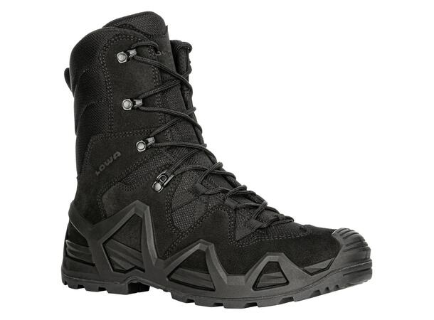 LOWA ZEPHYR MK2 GTX HI Svart 7,5 Hög polis- och militärkänga med Gore-Tex 