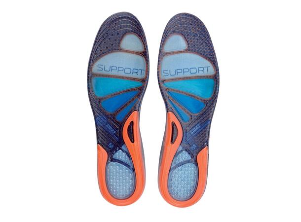 SIDAS CUSHIONING GEL SUPPORT 2.0 Blå S Iläggssulor med gel 