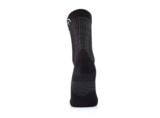 SIDAS RUN ANATOMIC CREW Svart 35-38 Löparstrumpor 