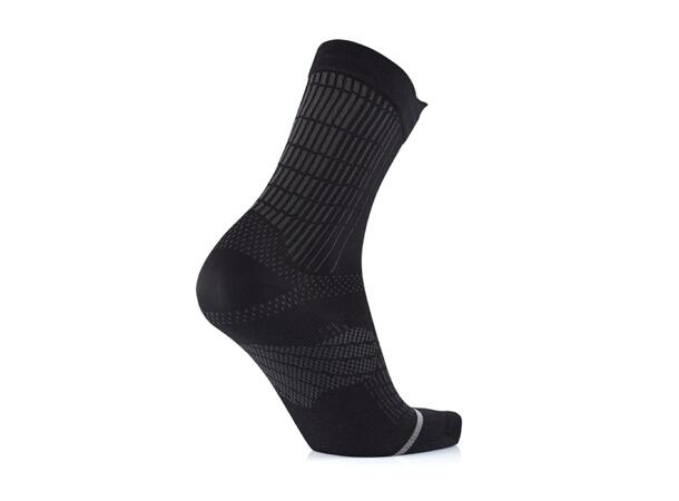 SIDAS RUN ANATOMIC CREW Svart 35-38 Löparstrumpor 