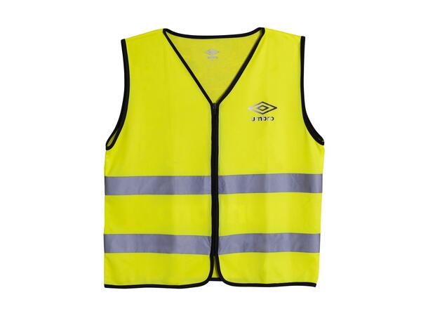 UMBRO Crew Vest Neongul S/M Reflexväst 