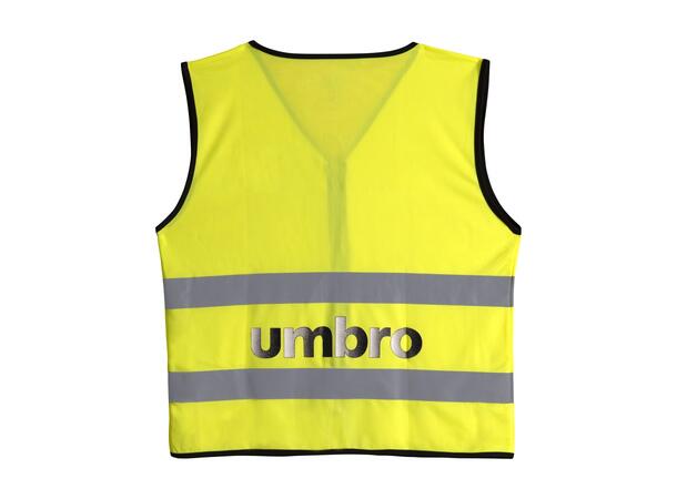 UMBRO Crew Vest Neongul S/M Reflexväst 
