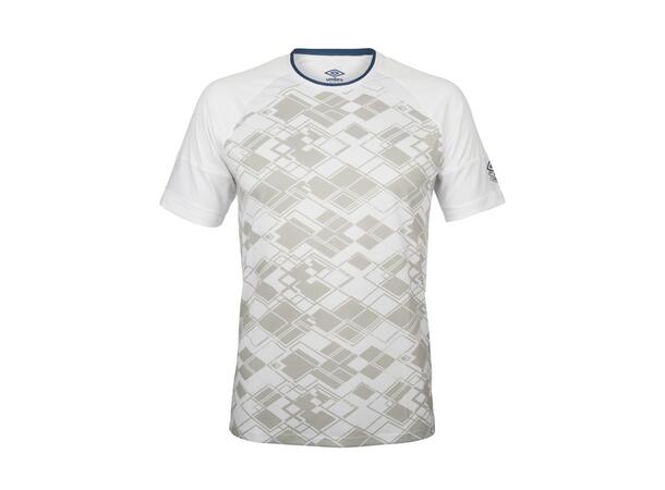 UMBRO Pro Tr Graphic Jersey Vit L Tränings t-shirt 