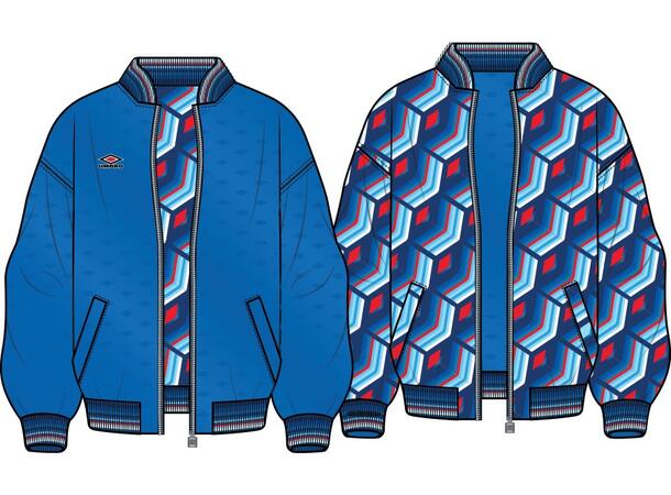 UMBRO Reversible Ramsey Jacket Blå XL Jacka Sports Culture Collection 