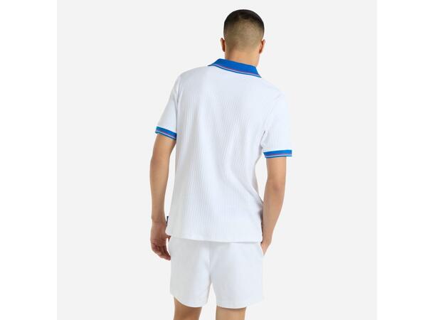 UMBRO Rib Tennis Tee Vit L Piketröja 