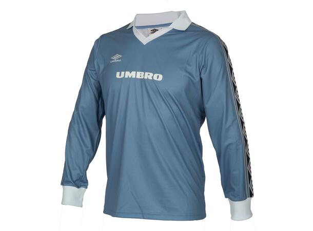 UMBRO Taped LS Jersey Blågrå M Retro fotbollströja 