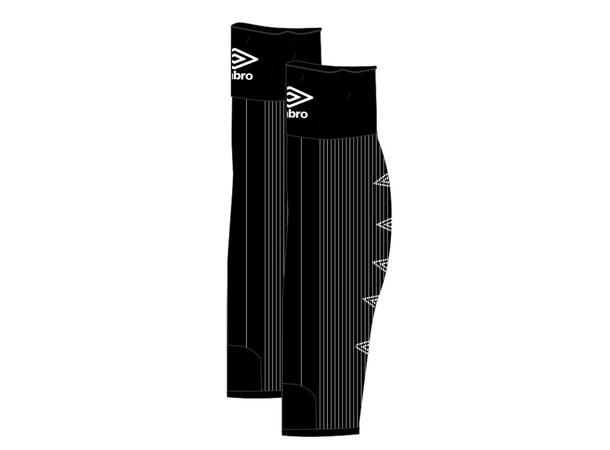 UMBRO UX Elite No Foot Svart/Vit SR Fotbollsstrumpor utan fot 