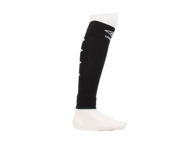 UMBRO UX Elite No Foot Svart/Vit SR Fotbollsstrumpor utan fot 