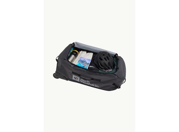 JW All-In Duffle Wheeler 90 Mörkgrå Jack Wolfskin väska med hjul 90 liter 