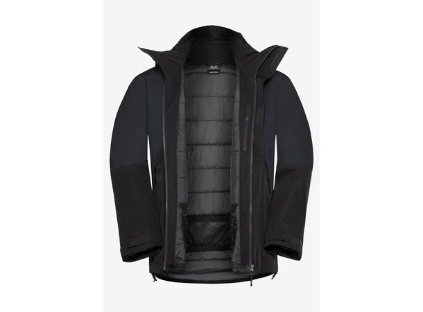 JW Flowline 2L Ins Jkt M Mörkgrå M Jack Wolfskin skidjacka herr 