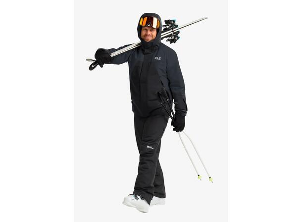 JW Flowline 2L Ins Jkt M Mörkgrå M Jack Wolfskin skidjacka herr 