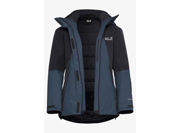 JW Flowline 2L Ins Jkt W Marin S Jack Wolfskin skidjacka dam 