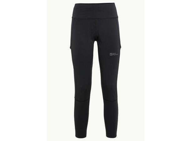 JW Kammweg Tights W Svart M Jack Wolfskin långa tights dam 