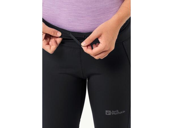 JW Kammweg Tights W Svart M Jack Wolfskin långa tights dam 