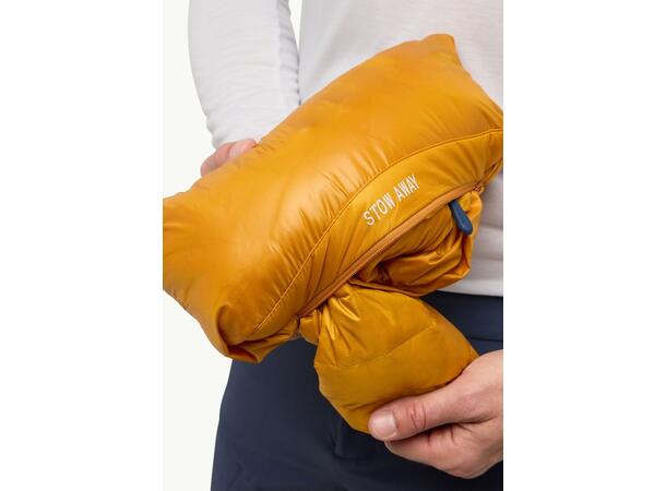 JW Passamani Down Hoody M Saffran M Jack Wolfskin dunjacka herr 