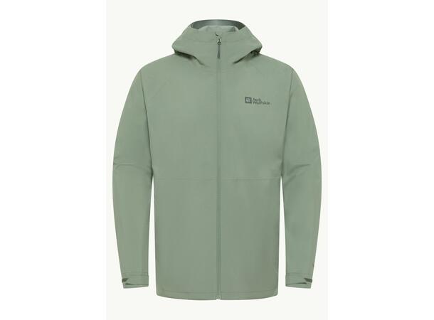 JW Prelight 2.5L LT Jkt M Ljusgrön L Jack Wolfskin regnjacka herr 
