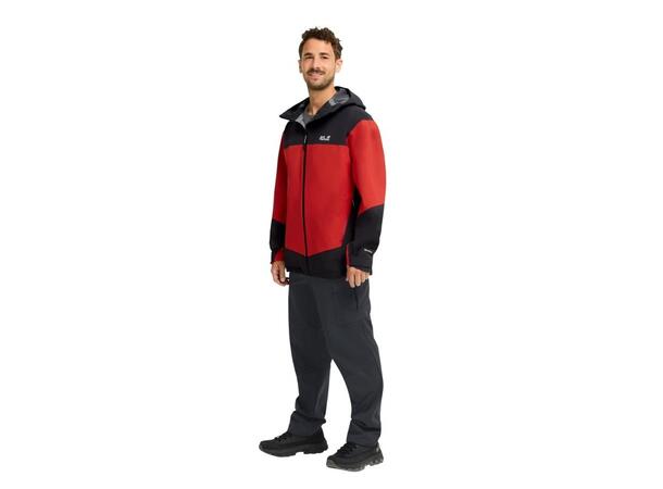 JW Rockpaw 3L Jkt M Röd M Jack Wolfskin skaljacka herr 