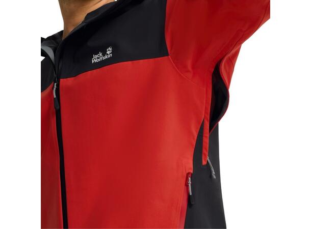 JW Rockpaw 3L Jkt M Röd M Jack Wolfskin skaljacka herr 