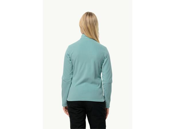 JW Taunus FZ W Mineralröd L Jack Wolfskin fleecejacka dam 