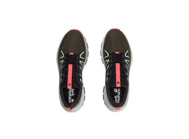 JW Wild Hike Low M Grön 41 Jack Wolfskin hikingsko herr 