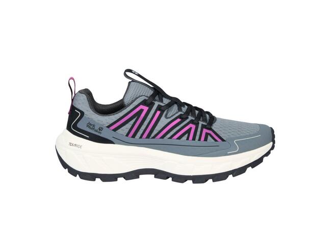 JW Wild Hike Low W Grå 36 Jack Wolfskin hikingsko dam 