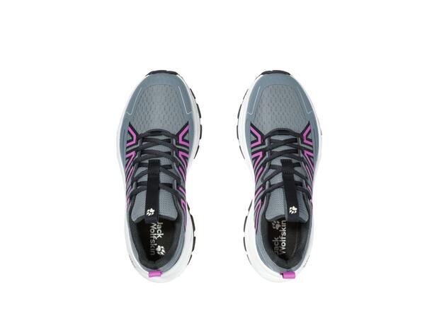 JW Wild Hike Low W Grå 36 Jack Wolfskin hikingsko dam 