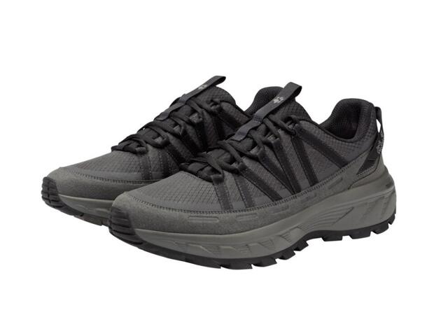 JW Wild Hike Texapore Low M Svart 39,5 Jack Wolfskin hikingsko herr 