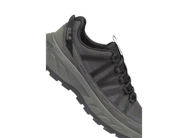 JW Wild Hike Texapore Low M Svart 39,5 Jack Wolfskin hikingsko herr 
