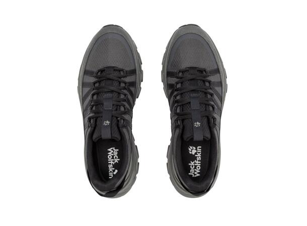 JW Wild Hike Texapore Low M Svart 39,5 Jack Wolfskin hikingsko herr 
