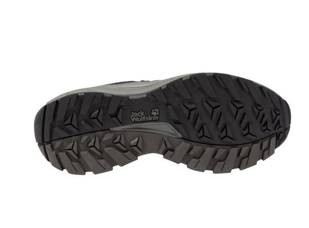 JW Wild Hike Texapore Low M Svart 39,5 Jack Wolfskin hikingsko herr 