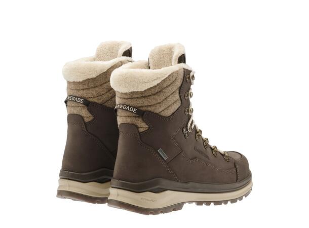 LOWA RENEGADE EVO ICE 2 GTX WS Brun 5,5 Varm vinterkänga med Gore-Tex dam 