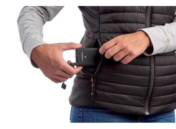 THERM-IC POWER VEST HEAT MEN Svart XXL Värmeväst (inkl U-pack, exkl.Powerbank) 