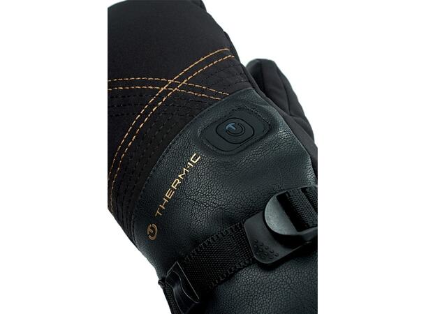 THERM-IC ULTRA BOOST MITTENS W Svart 6,5 Tumvantar med batteri & laddkabel, dam 
