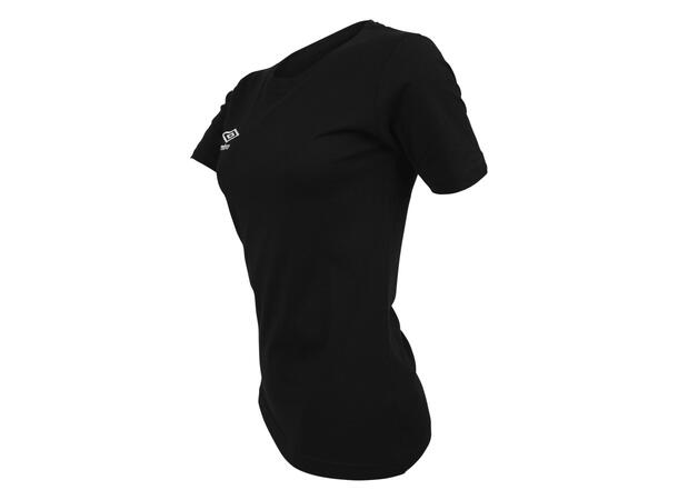 UMBRO Basic Tee W Svart 38 T-shirt med rundhals dam 