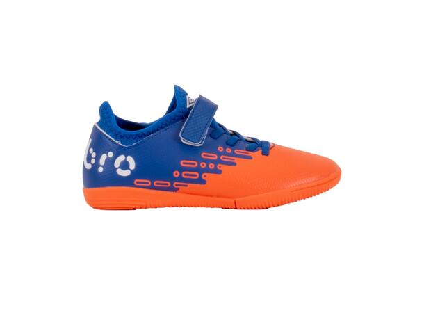 UMBRO Cypher IC VE Jr Orange/Blå 32 Barnsko med kardborre (indoor) 