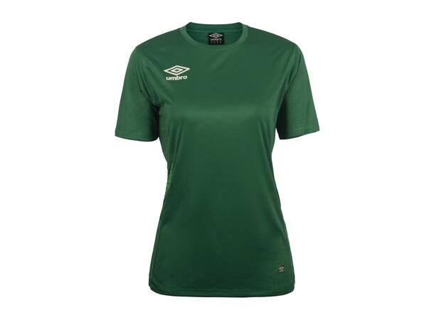 UMBRO Liga SS Jersey W Grön 36 Matchtröja kort ärm dam 