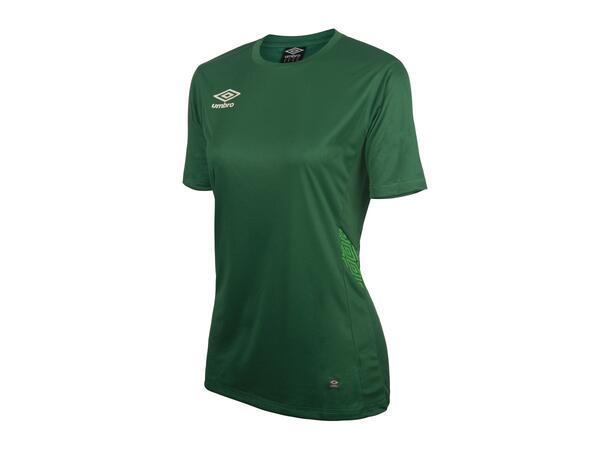 UMBRO Liga SS Jersey W Grön 36 Matchtröja kort ärm dam 