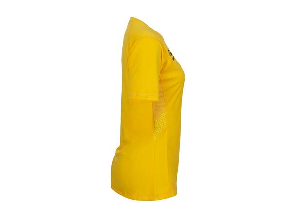 UMBRO Liga SS Jersey W Gul 40 Matchtröja kort ärm dam 