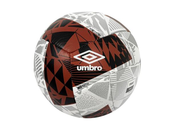 UMBRO Neo Swerve Match FB Vit/Röd 5 Fotboll FIFA Basic 