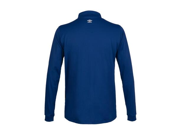 UMBRO UX Pro Half Zip Jr Blå/Vit 164 Träningströja med krage junior 