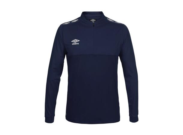 UMBRO UX Pro Half Zip Jr Marin/Vi 164 Träningströja med krage junior 