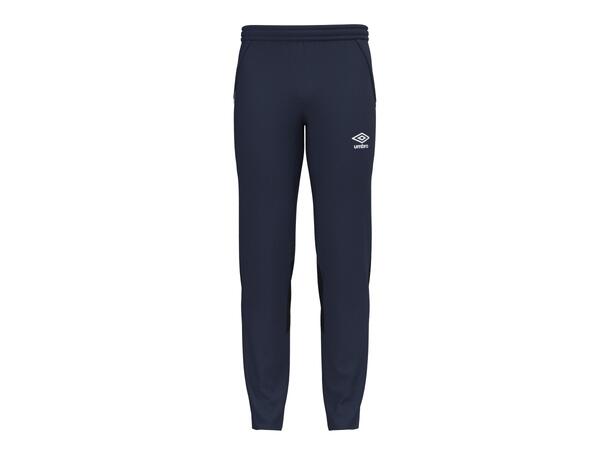 UMBRO UX Pro Slim Pant Jr Marin/Vit 164 Träningsbyxa smal passform junior 
