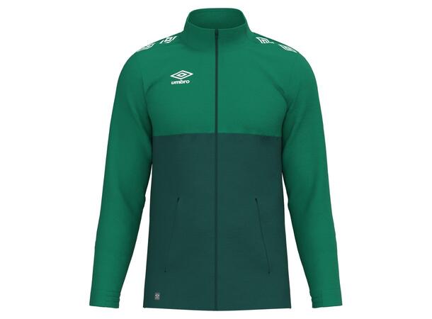 UMBRO UX Pro Trn Jkt Jr Grön/Vit 128 Vindtät träningsjacka junior 