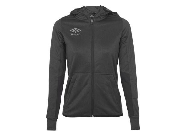 UMBRO Core Tech Hood Zip W19 Svart 42 Luvtröja med  dragkedja dam 