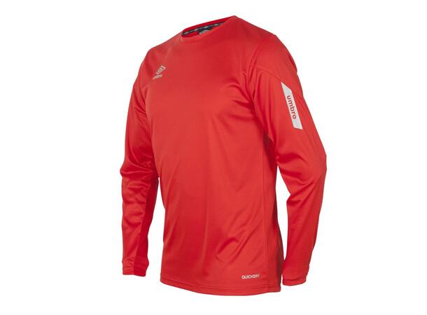UMBRO Core LS Jersey Röd XL Spelartröja lång ärm 