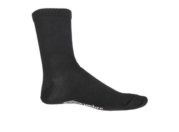 UMBRO Core Ankel Socks 3-P Svart 35-39 3-pack ankelsockar 