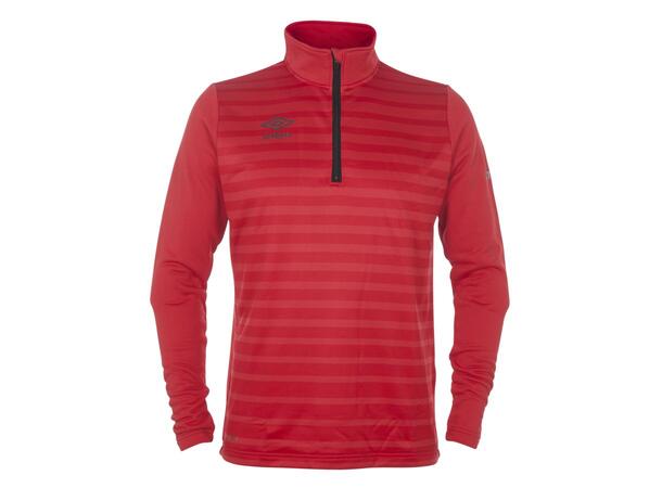 UMBRO Sublime Half Zip Röd S Träningströja med hög krage 