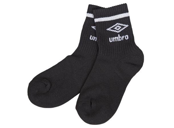UMBRO Core Tennis Socks 3-P Svart 40-44 3-pack tennissockar 